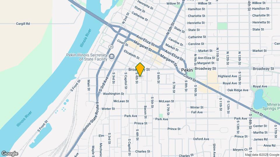 South Fourth Apartments Mapa y Detalles de la Ubicación