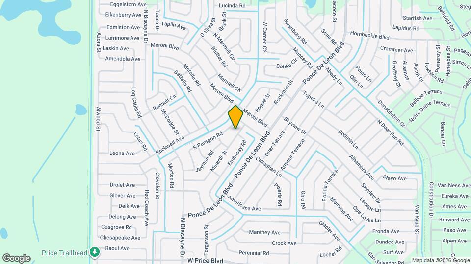 7295 Minardi St Map and Location Details