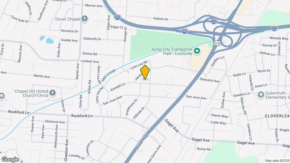 1901 Kendall Ln Map and Location Details
