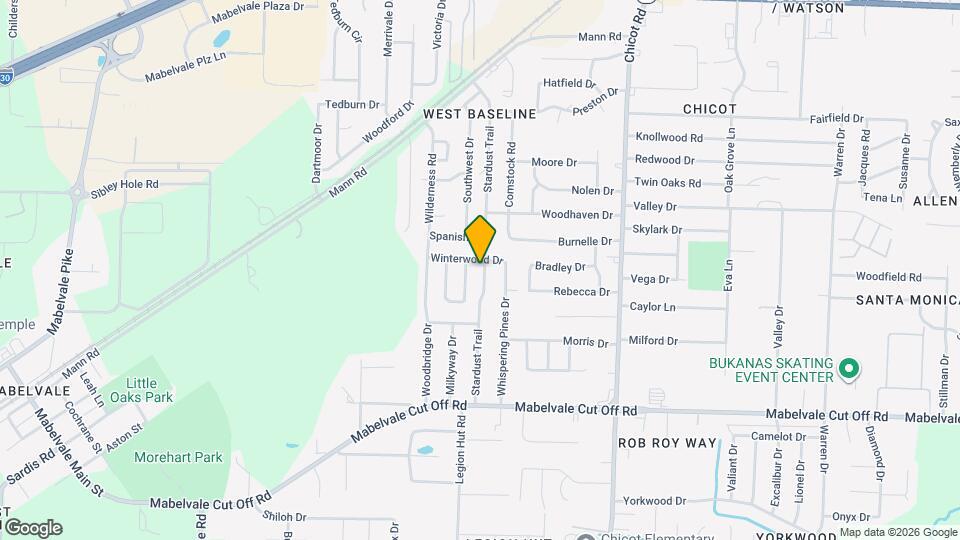 9920 Stardust Trail Map and Location Details