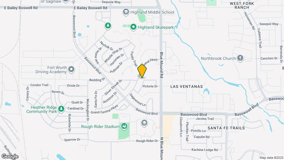 1020 Union Dr Map and Location Details