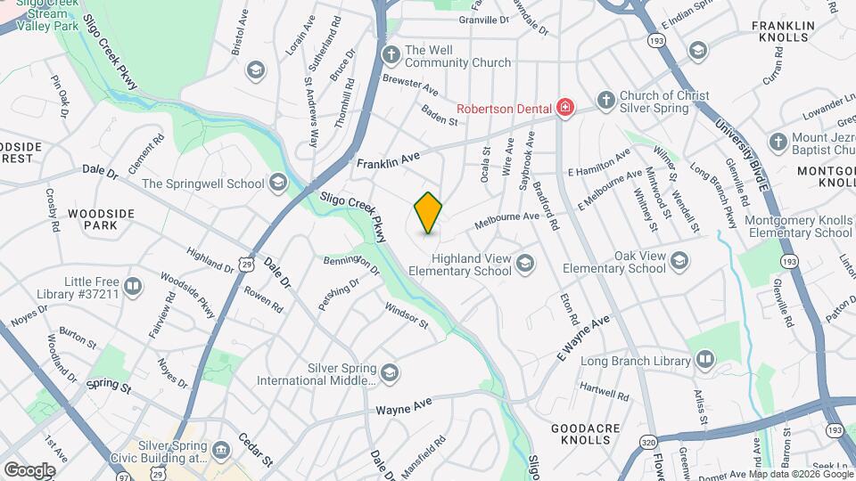 9250 Three Oaks Dr Map and Location Details