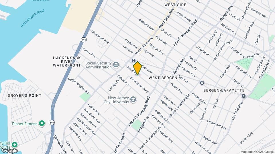 245 Grant Ave, Unit 1 Mapa y Detalles de la Ubicación