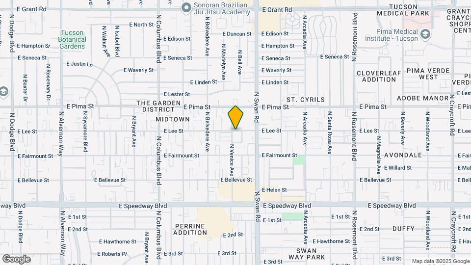 1540 N Venice Ave Map and Location Details