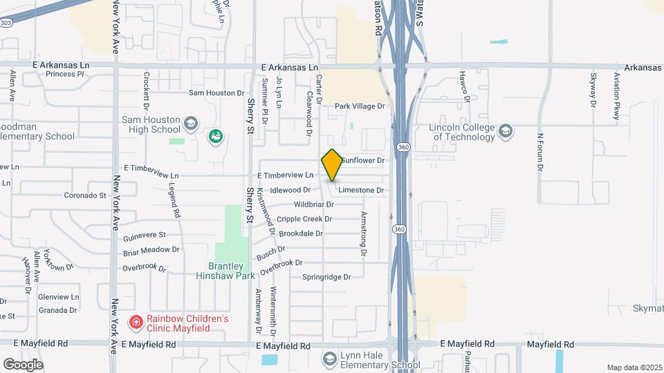 2412 Limestone Dr Map and Location Details