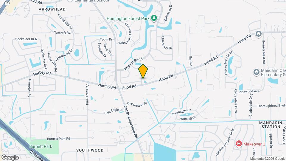 10585 Castlebrook Dr Mapa y Detalles de la Ubicación