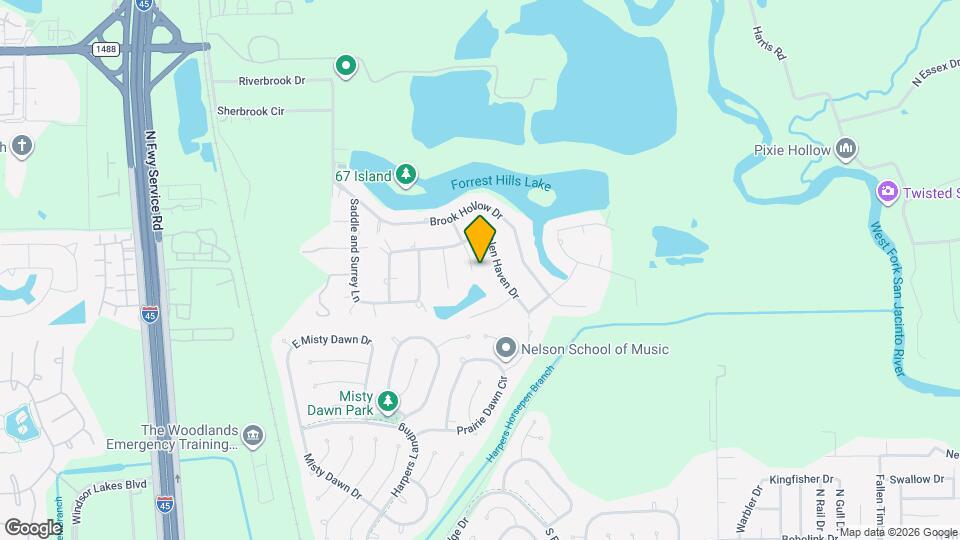105 Glenmora Ct Map and Location Details