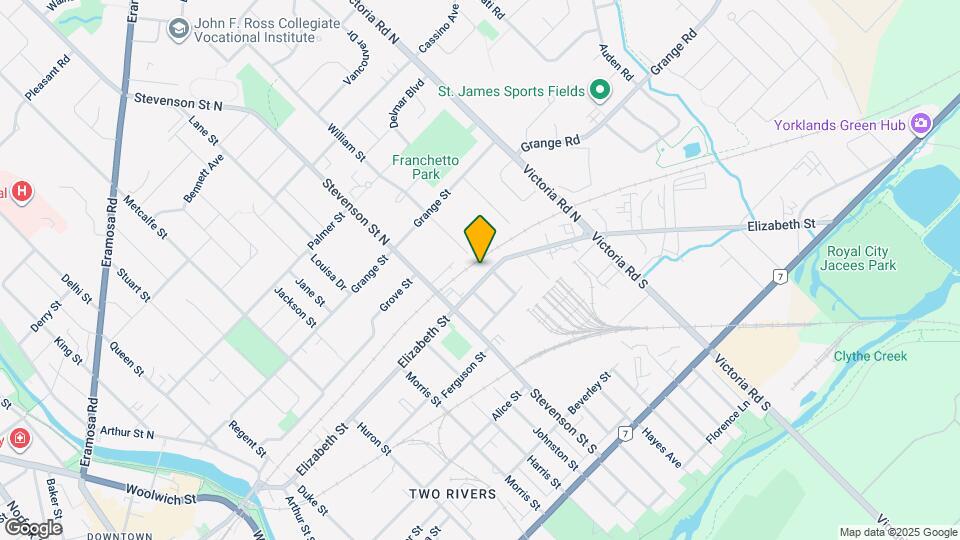 294 Elizabeth St Map and Location Details