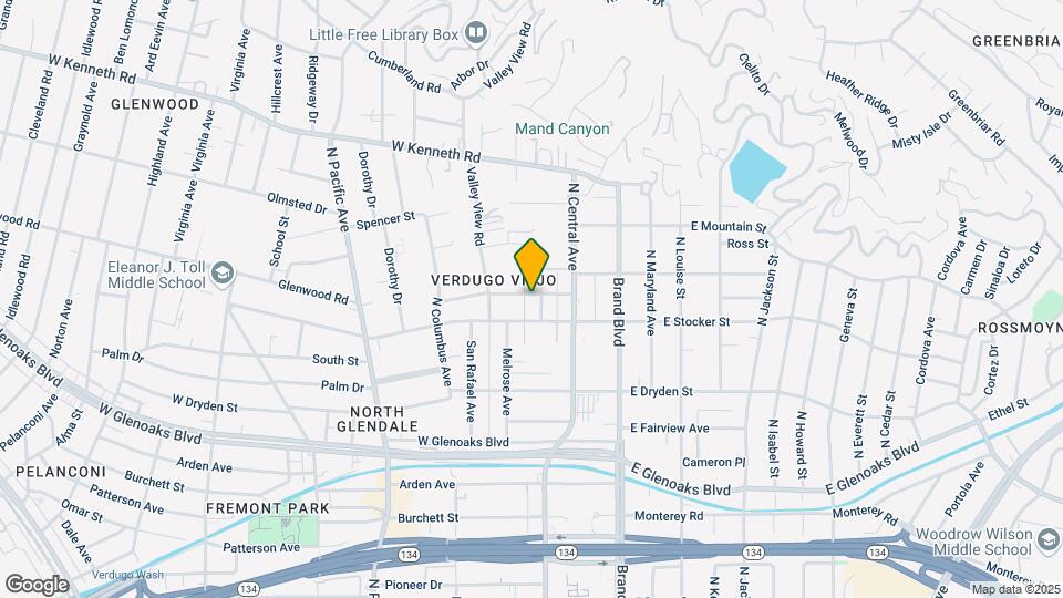 1219 Viola Ave Mapa y Detalles de la Ubicación
