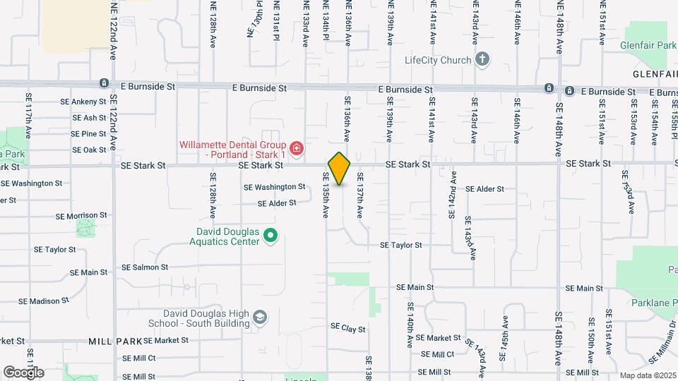 621 SE 136th Ave Map and Location Details