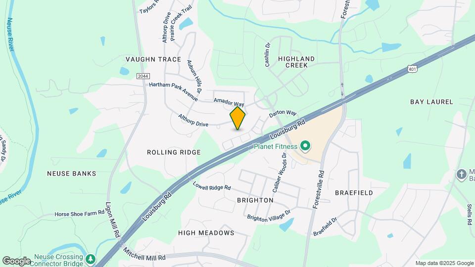 8341 Hollister Hills Dr Map and Location Details