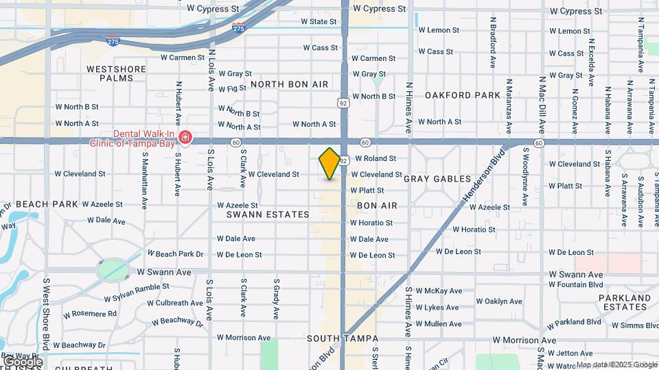 3809-3811 W Platt St Mapa y Detalles de la Ubicación