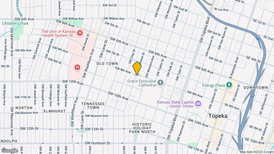 923 SW 8th Ave Map and Location Details