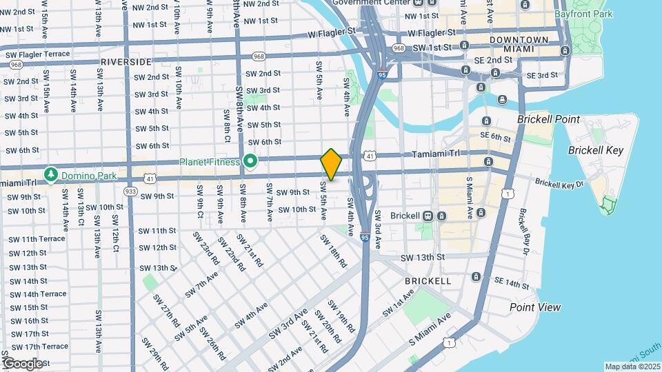 461 SW 9th St Map and Location Details