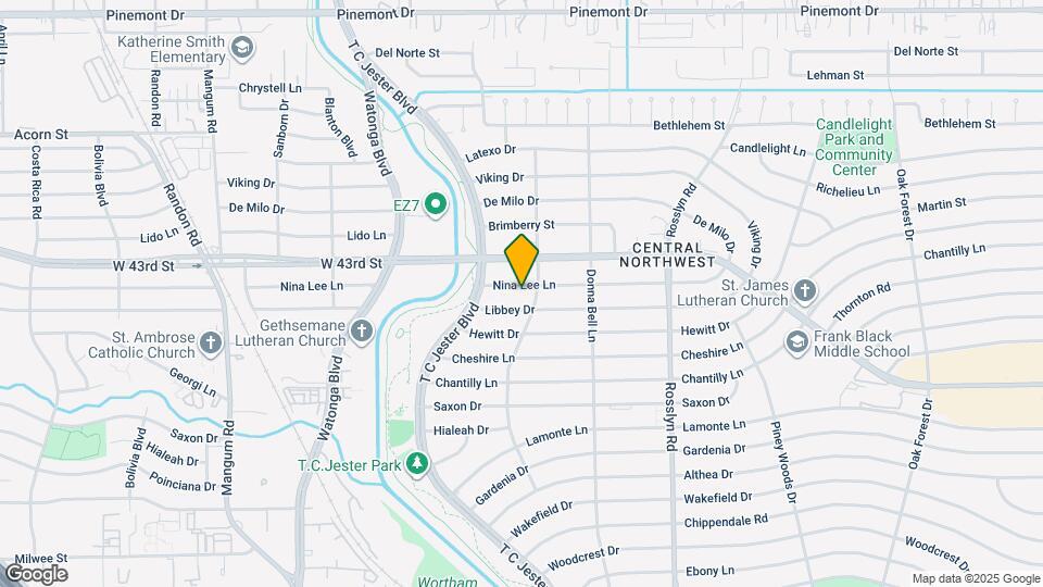 2111 Nina Lee Ln Map and Location Details