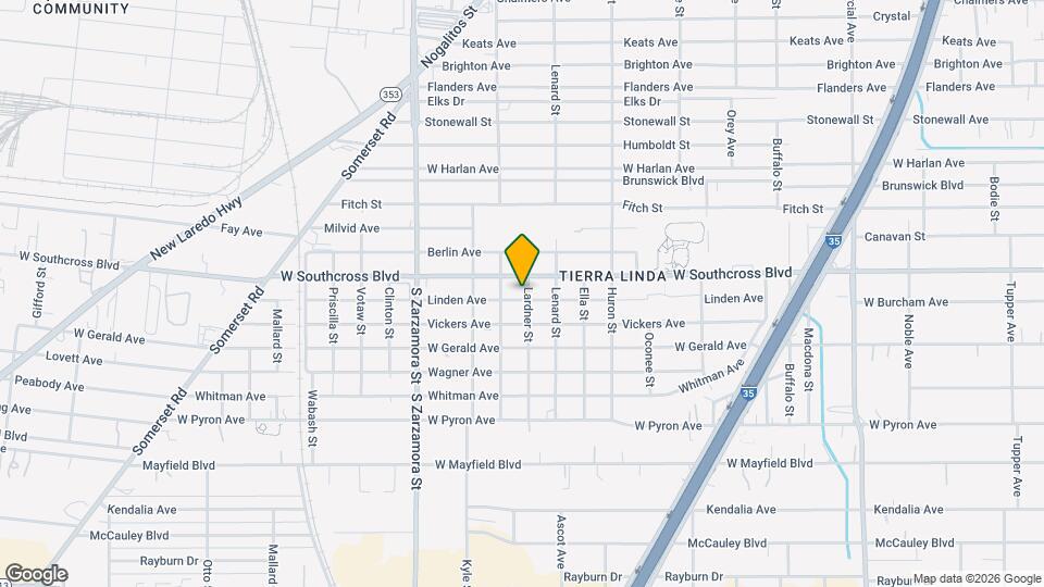 505 Linden Ave Map and Location Details