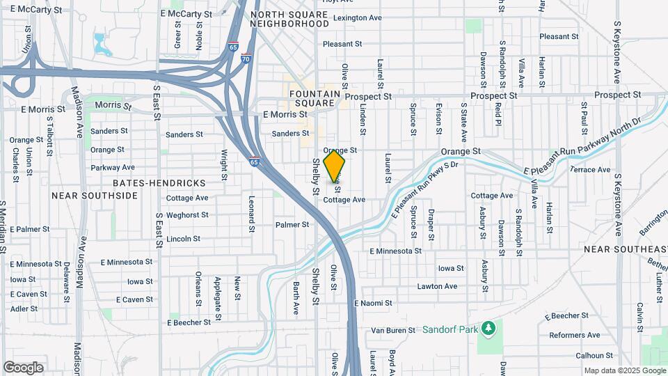 1426 Olive St Mapa y Detalles de la Ubicación