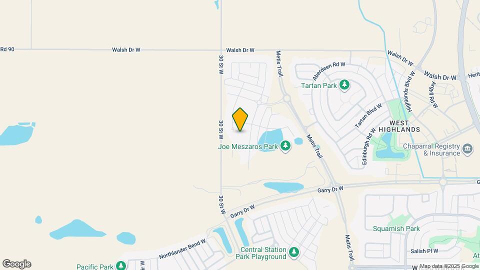 490 Bluebell Ln W Map and Location Details