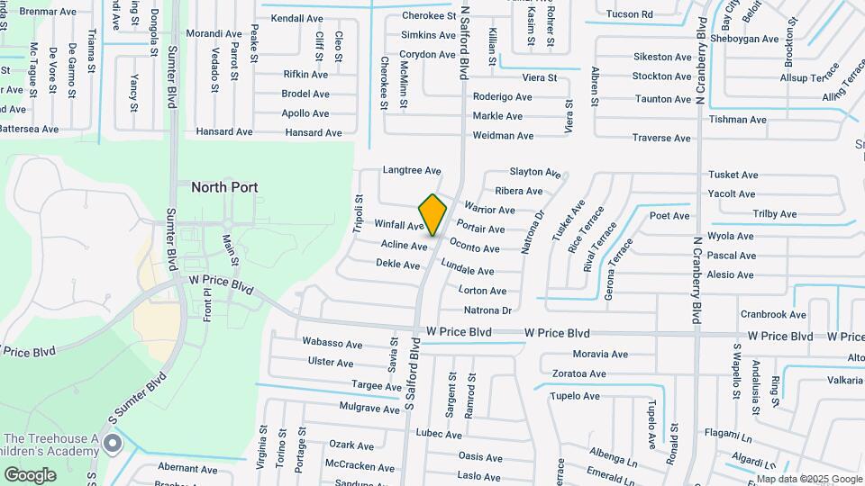1439 N Salford Blvd Map and Location Details