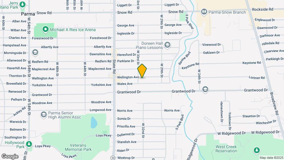 3207 Wellington Ave Map and Location Details
