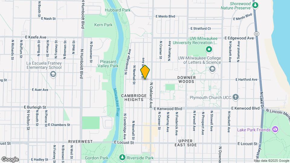 3280 N Bartlett Ave Mapa y Detalles de la Ubicación