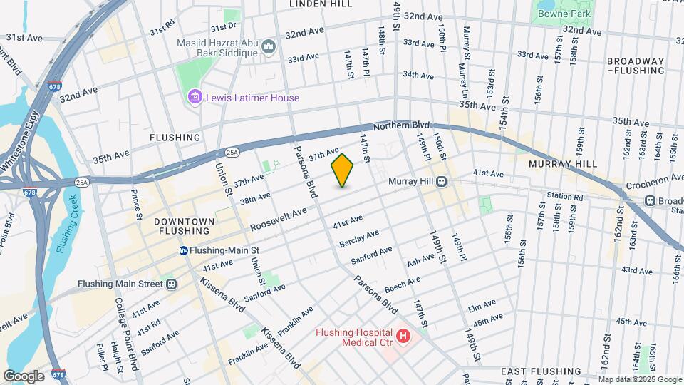 14441 Roosevelt Ave Mapa y Detalles de la Ubicación