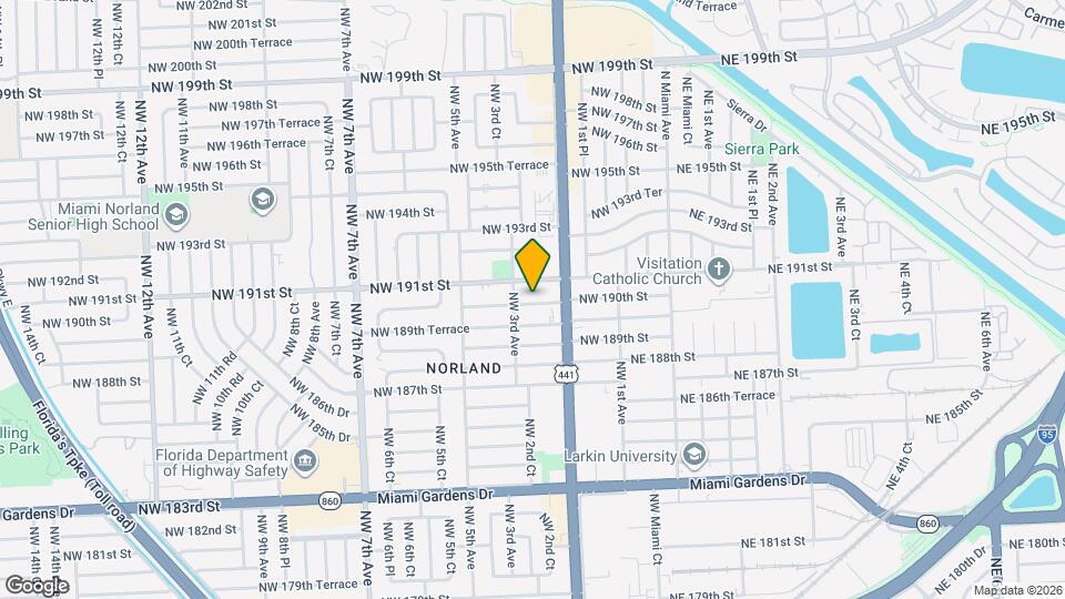 265 NW 190th St Map and Location Details