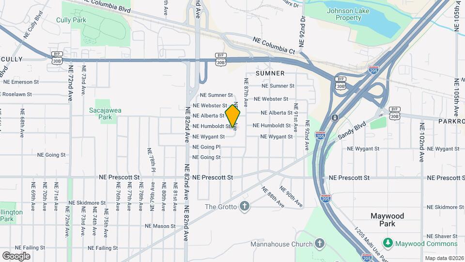 4819 NE 86th Ave Map and Location Details
