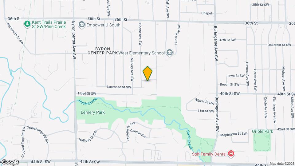 1932 Iowa St SW Map and Location Details