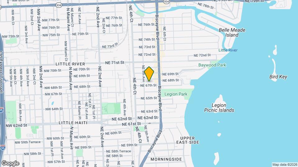 533 NE 67th St Map and Location Details