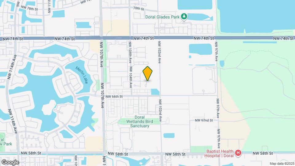 6761 NW 103rd Ave Map and Location Details