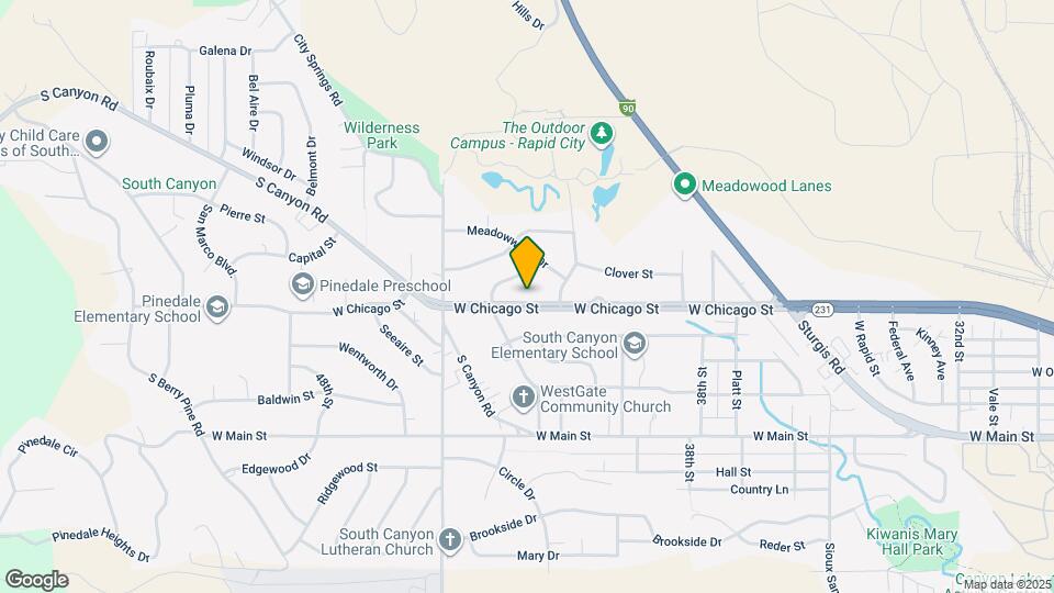 4208 W Chicago St Map and Location Details