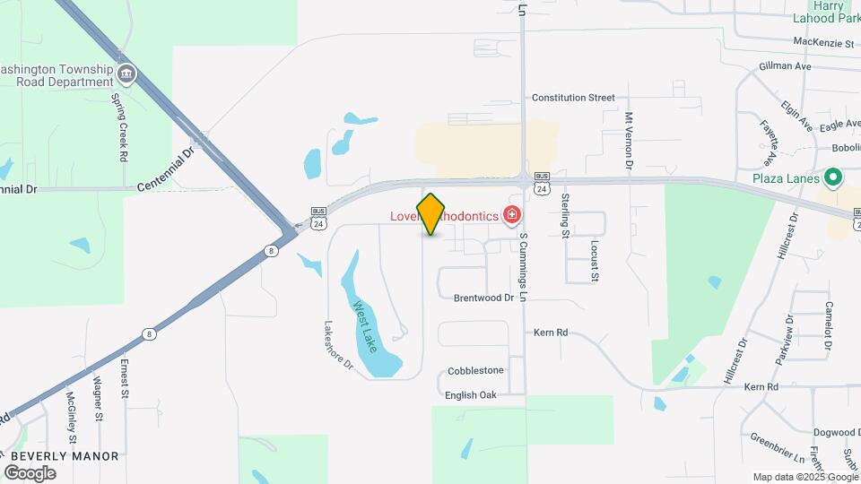 1936 Canterbury Dr, Unit 2C Map and Location Details