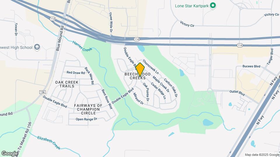 15841 Oak Pointe Dr Map and Location Details