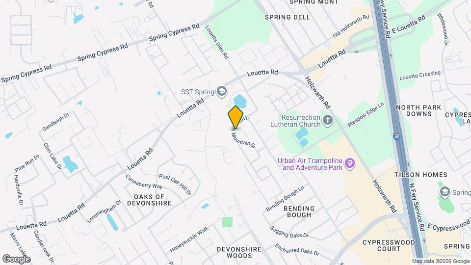 2031 Treasure Mountain Dr Map and Location Details