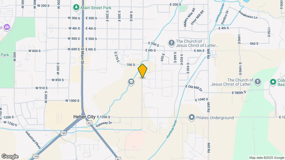 989 E Ella Ln Map and Location Details