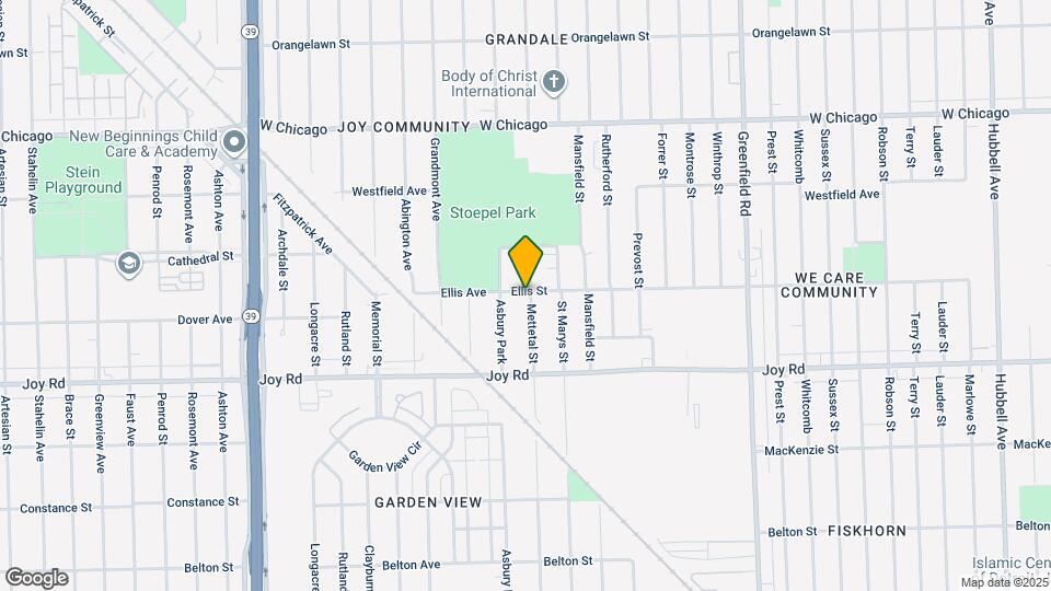 8957 Prest St Map and Location Details