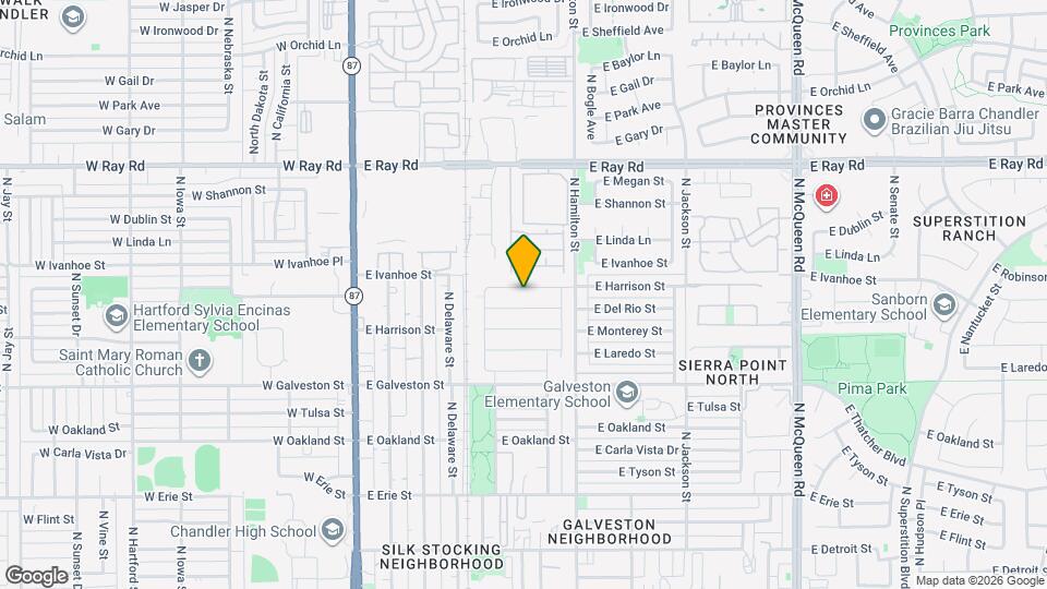 463 E Harrison St Map and Location Details