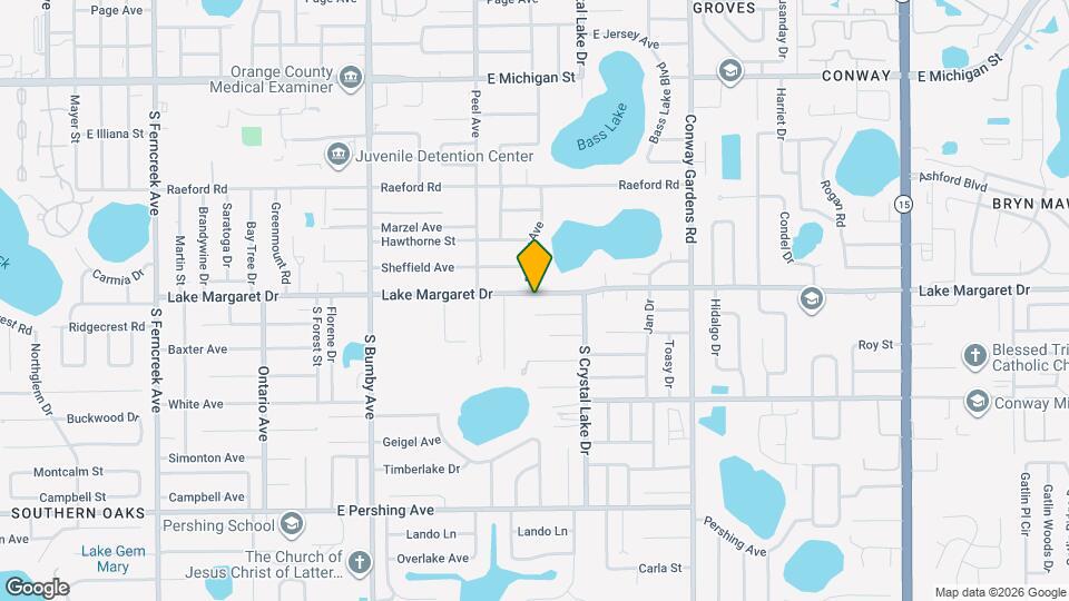 3000 Lake Margaret Dr Map and Location Details