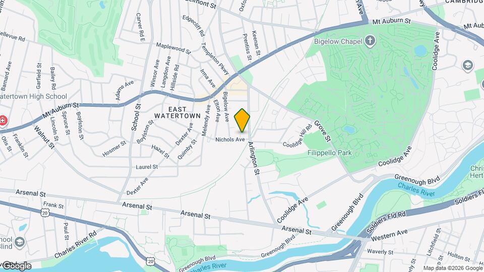 11 Nichols Ave, Unit #1 Mapa y Detalles de la Ubicación