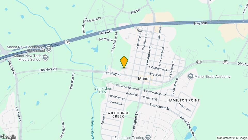 Las Entradas Manor Map and Location Details