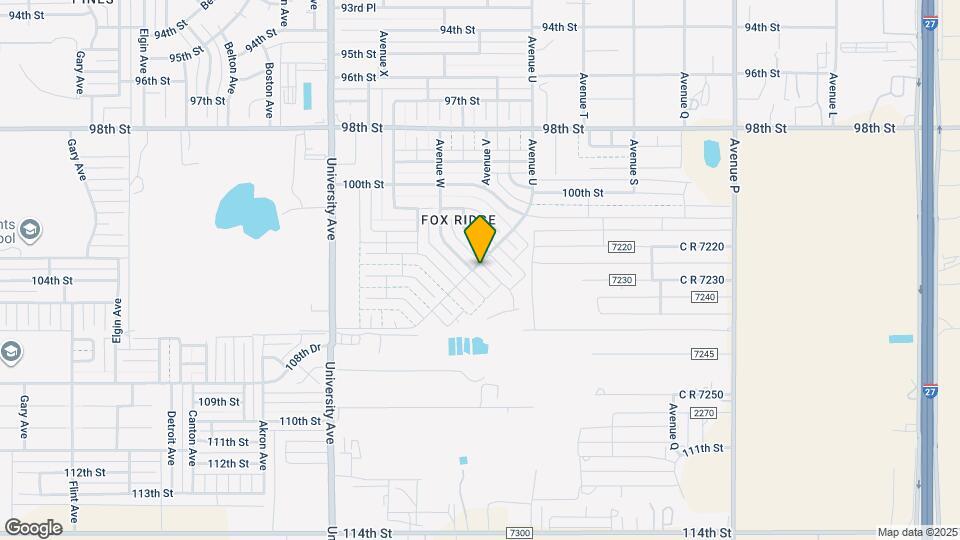 10301 Avenue W Map and Location Details