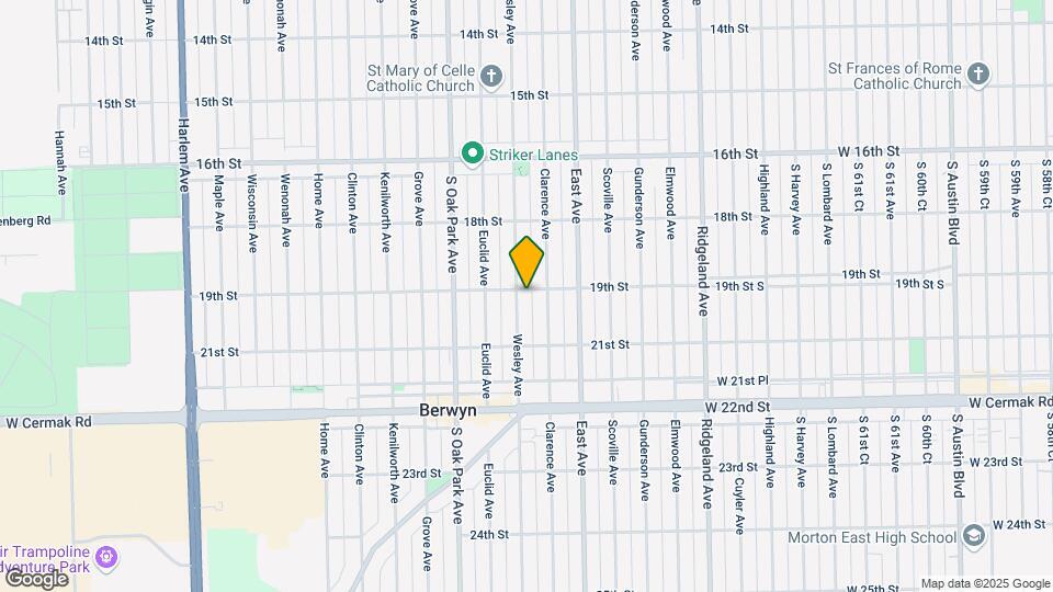 1903 Wesley Ave Map and Location Details