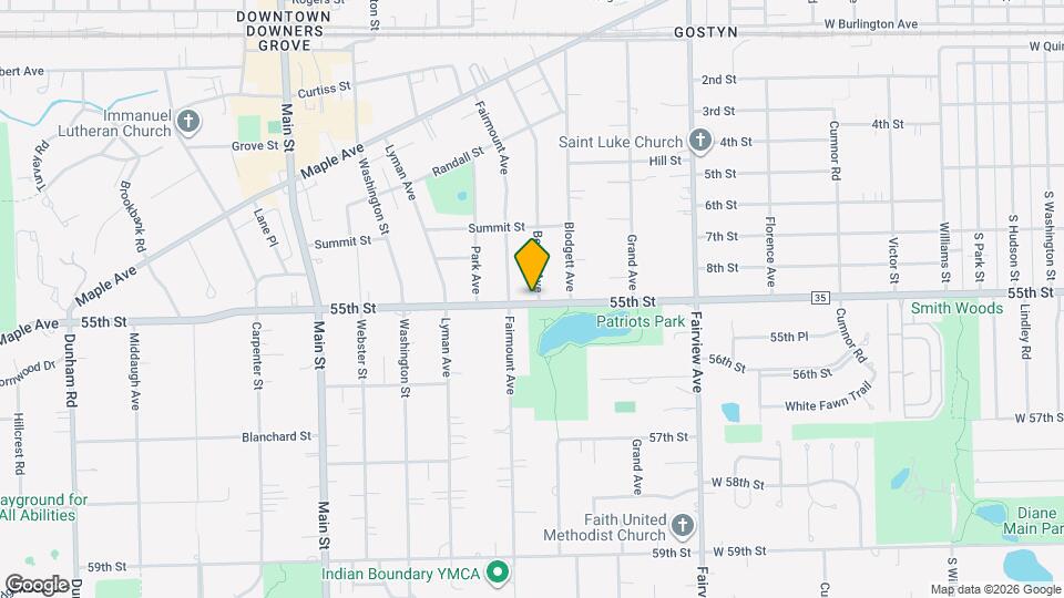 5440 Benton Ave Map and Location Details