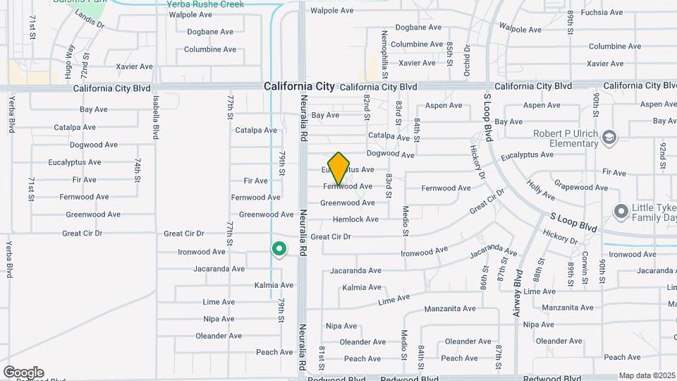 8100 Fernwood Ave Map and Location Details