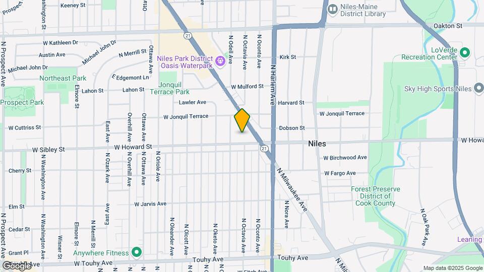 7626-7632 1/2 N Milwaukee Ave Mapa y Detalles de la Ubicación