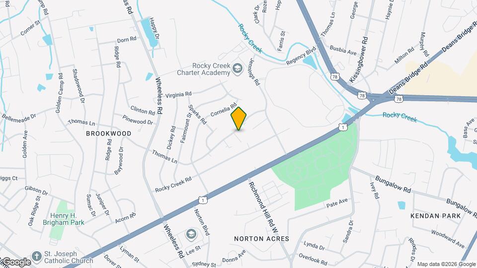 2814 Thomas Ln Map and Location Details