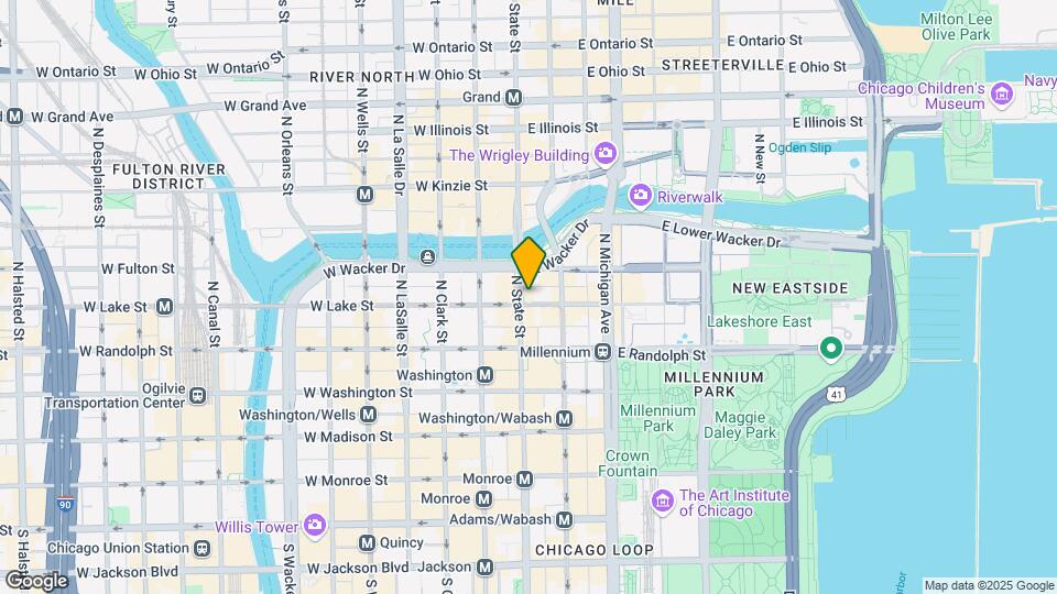 201 N State St Map and Location Details