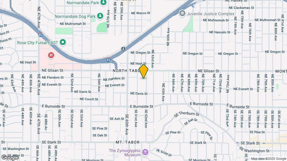 319 NE 62nd Ave Map and Location Details