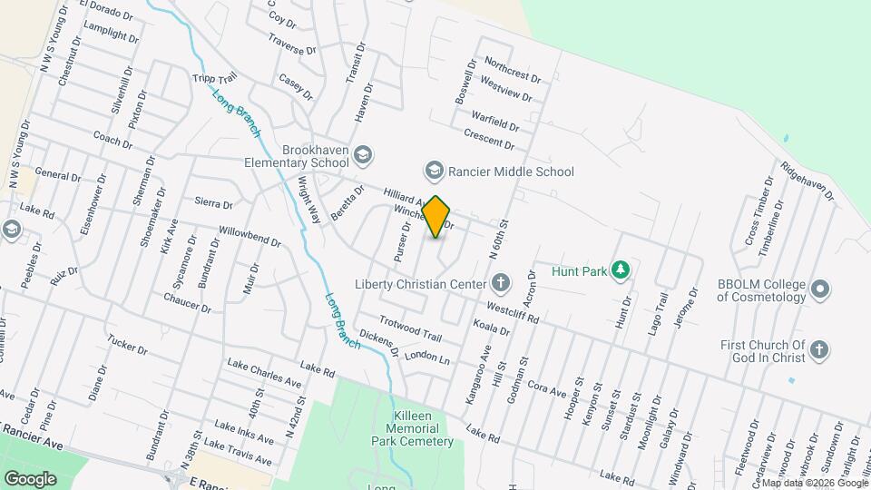 2503 Marlin Dr Map and Location Details